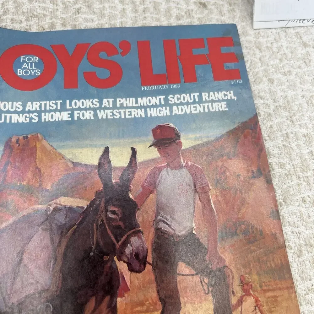 RARE Vintage February 1983 Boys LIFE Magazine, Roy Anderson, Bill Sloan